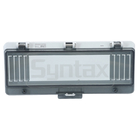 Syntax AW12 Watertight Hinged Protective Window 12 Ways With Circuit Breaker Cover 232*101*28mm