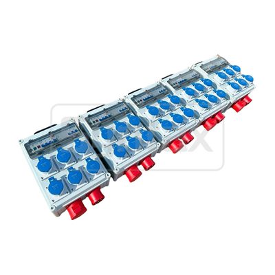 Syntax JJ17 Wall Mounted Distribution Box 32AMP Three Phase With Handle Electrical Maintenance Box 280*380*130mm