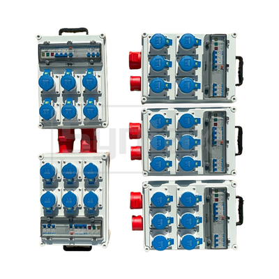 Syntax JJ17 Wall Mounted Distribution Box 32AMP Three Phase With Handle Electrical Maintenance Box 280*380*130mm