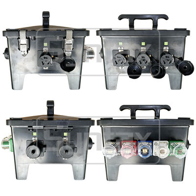 Syntax MP24 IP67 Waterproof Portable Power Distribution Units With 400A 600v IP67 Camlocks 37*34*33CM