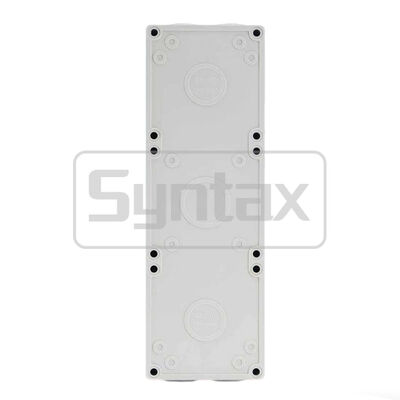 Syntax UBM316 Single Phase 16A/3P 220v Industrial Socket Outlet Box IP66 Waterproof Supply Box 101*294*135mm