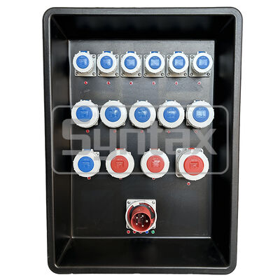 Syntax MD4 IP67 Waterproof HDPE Portable Power Distribution Box Three Phase 63A/5P for FIFA Outdoor Events In Qatar