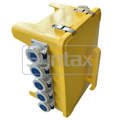 Syntax MP36 IP67 Waterproof Compact Power Distribution Box 125A 1 Phase with Handle for Industrial Use