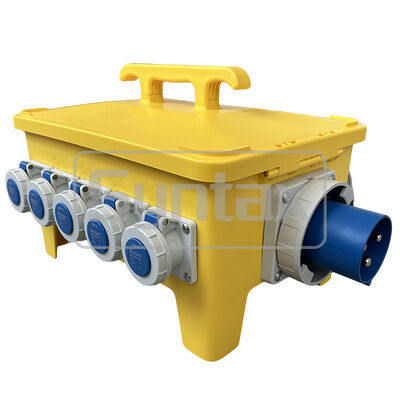 Syntax MP36 IP67 Waterproof Compact Power Distribution Box 125A 1 Phase with Handle for Industrial Use