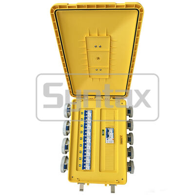 Syntax MP36 IP67 Waterproof Compact Power Distribution Box 125A 1 Phase with Handle for Industrial Use