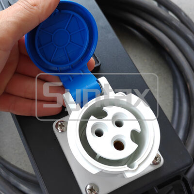 Syntax CT2 Heavy-Duty 16A Industrial to 4-Way UK & 1-Way CEE Power Splitter 430*120*70mm