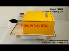 75126E 5P 400A Wall Mounted Receptacle (Kotak Steker Logam)