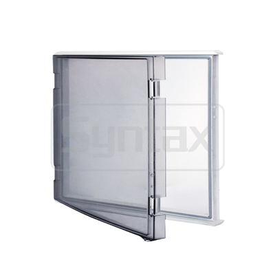 Sintaks AW3340 Plastik IP67 Jendela Berengsel Horizontal Tahan Air Untuk Sakelar 330 * 400 * 30mm