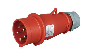 Soket Soket Pemasangan Mudah Screwless Red Color Body