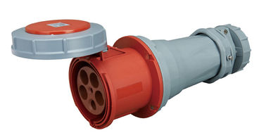 125A Industrial Socket Outlet, Plug Waterproof dan Socket Dengan Cover Protection