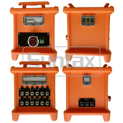 Syntax MK2 Portable Power Distribution Box Dengan 32A/5P 400v IP67 Input Inlet PE Material Dipasang Dengan Meter Multifungsi 46*46*55CM